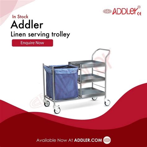 Linen Serving Trolley Addler