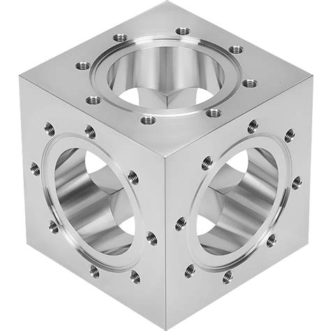 ideal vacuum conflat flange cf   cube   cubes cf