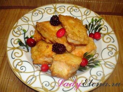 Кляр для рыбы – 10 вариантов кляра на воде, молоке, сметане, майонезе, пиве