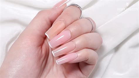 Born Pretty Nails Supplies Ml Jelly Gel Polish Pink Nude Soak Off Uv Gel Nail Art Polish For