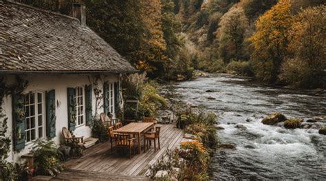 dreamy riverside cottage escape