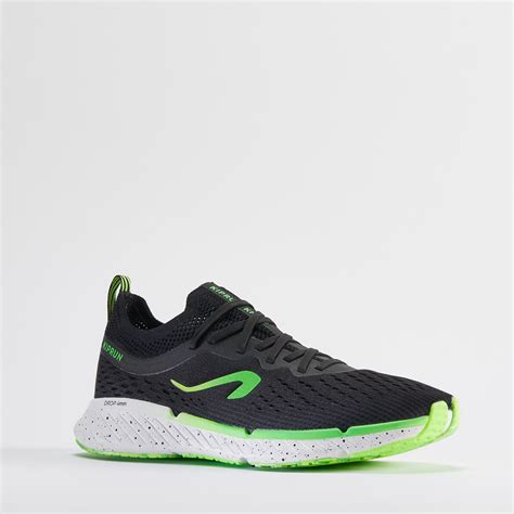 Kiprun KN500 Men's Running Shoes - Black Green