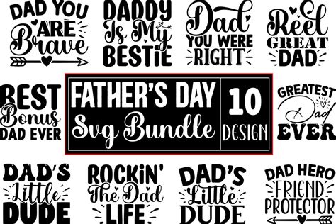 Father S Day Svg Design Bundle Graphic By Mk Design Store · Creative Fabrica