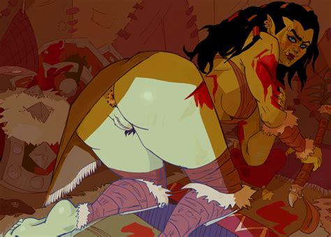 Warsong Commander Rest After The Hunt By Lyart Hentai Foundry