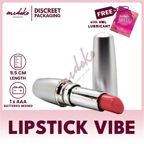 Midoko Handy Discreet Vibrator With Strong Vibration And Easy Conceal Like Lipstick Sex Toy