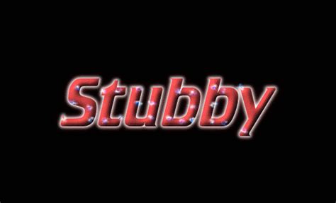 stubby logo   design tool  flaming text