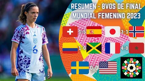 Resumen De Los Octavos De Final Del Mundial Femenino 2023💥tenemos