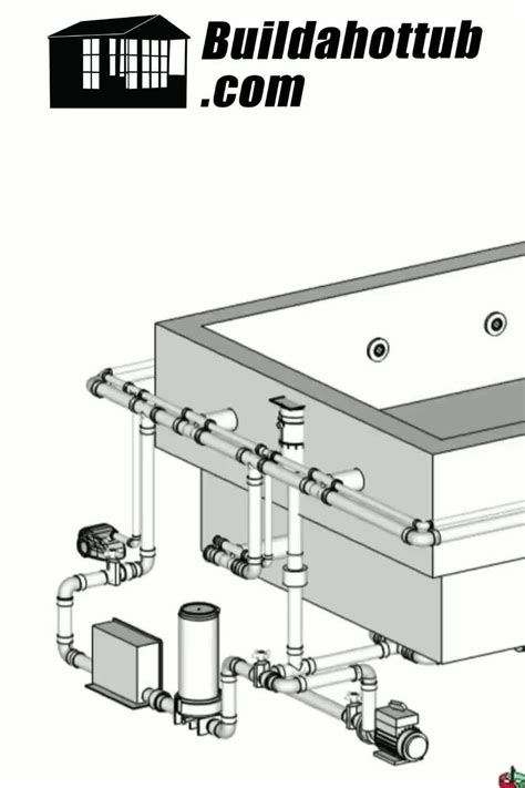 Layout Hot Tub Plumbing Diagram Plumbing Diagram Hot Spa Poo