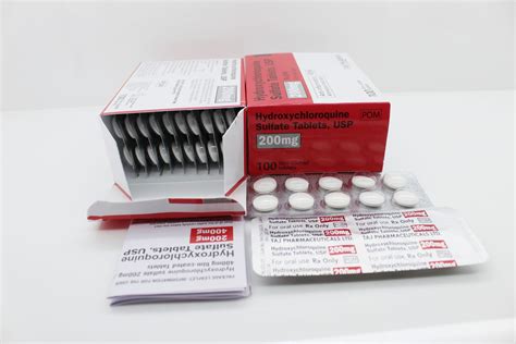 Hydroxychloroquine Sulphate 200mg Tablets Food And Drug Administration Taj Generics