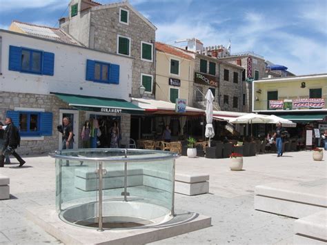 vodice street view croatia views