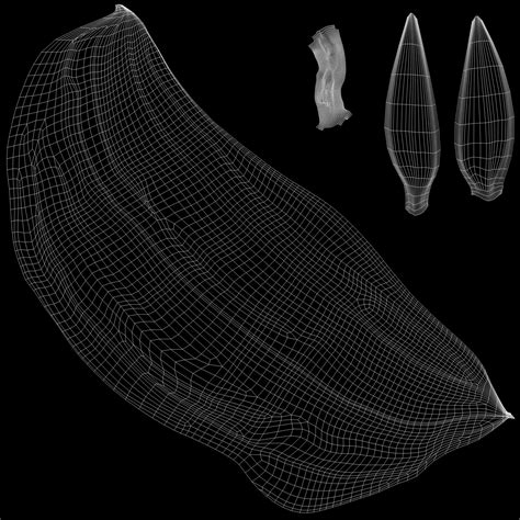 D Model Red Three Piece Strappy Bikini Swim Suit Set Vr Ar Low Poly Cgtrader