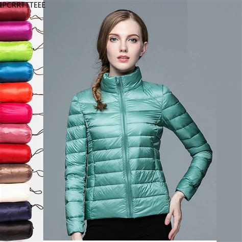 2023 Autumn Ultra Light Warm Casual Coat Parka Female Puffer Jacket Women