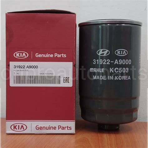 [READY STOCK] HYUNDAI SANTA FE 2.2 GENUINE PART FUEL FILTER 31922 A9000 ...