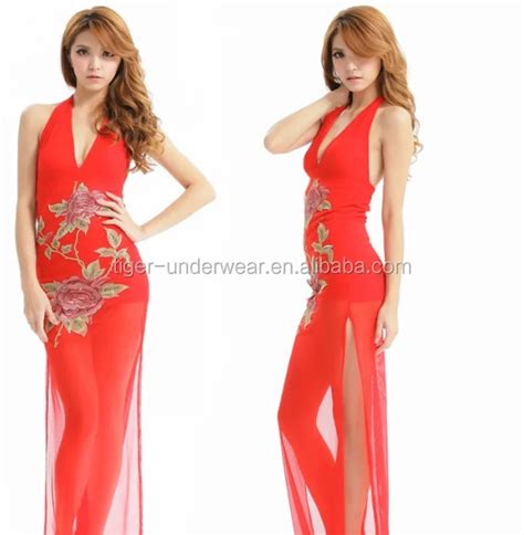 The Hot Sell Transparent Long Sexy Sheer Christmas Nightgown Buy Christmas Nightgown Sexy