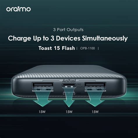 Oraimo Toast Flash Mah Fast Charging Power Bank