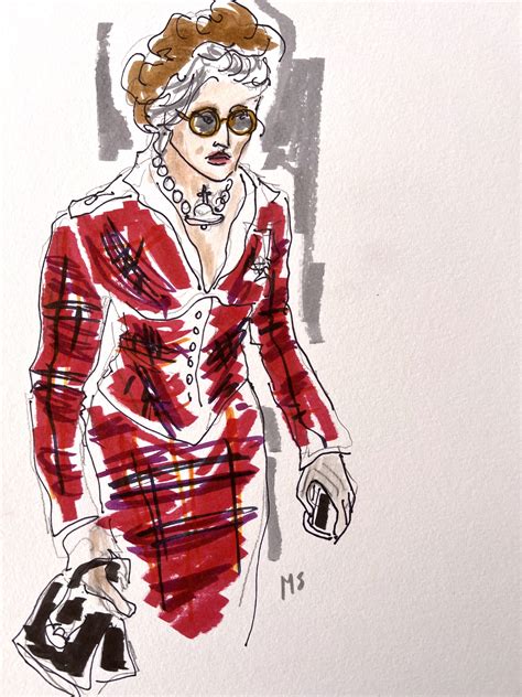 The memorial of Vivienne Westwood Series by Manuel Santelices, 2023