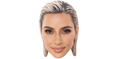 Kim Kardashian Blonde Big Head Celebrity Cutouts