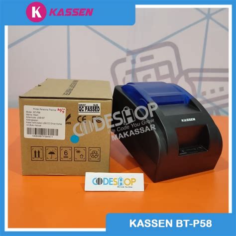 Jual Printer Thermal Bluetooth Kassen Btp Shopee Indonesia