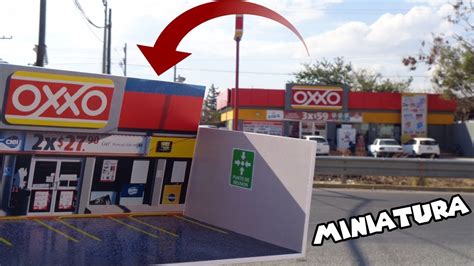 Un Oxxo En Miniatura Diorama Armable Youtube