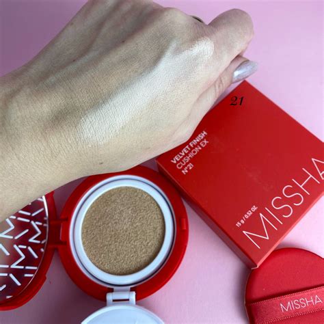Тональный крем кушон Missha Velvet Finish Cushion 21 от продавца ...