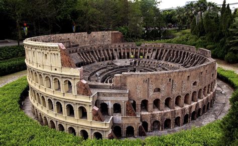 Colosseum Romeshenzhentheme Park Free Photo Rawpixel