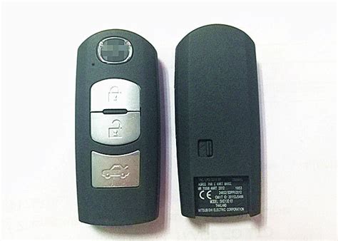 mhz  button skee  mazda smart key plastic material key fob