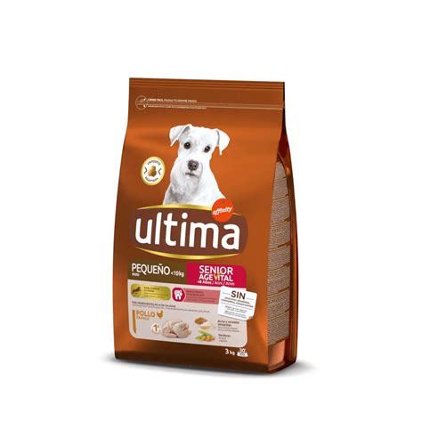 Ração Para Cão Senior - Ração para Cão Sénior Frango Affinity Ultima Mini | Continente Online