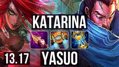 Katarina Vs Yasuo Mid 2 5m Mastery 15 2 9 Legendary Euw Diamond