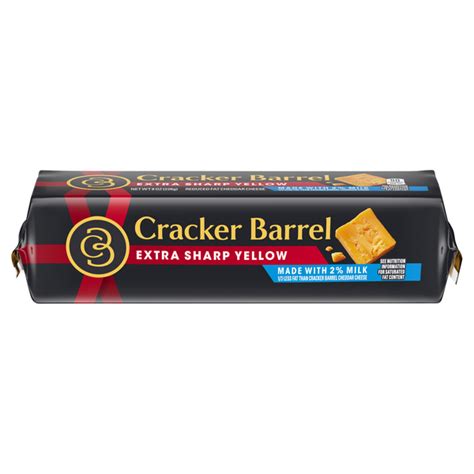 Save On Cracker Barrel Reduced Fat Extra Sharp Yellow Cheddar Cheese