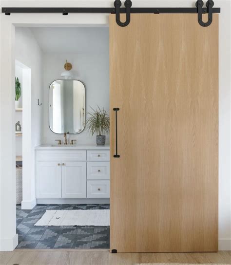 rustic bathroom barn door ideas   love