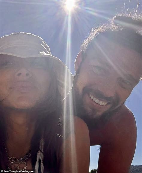 Bikini Clad Lou Teasdale Cosies Up To Boyfriend Andy Carroll During Romantic Getaway After It