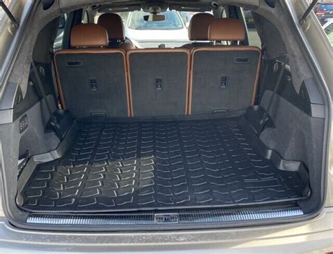 Rear Trunk Cargo Cover Floor Boot Tray Liner Pad Mat For Audi Q7 Sq7 2016 2025 Ebay