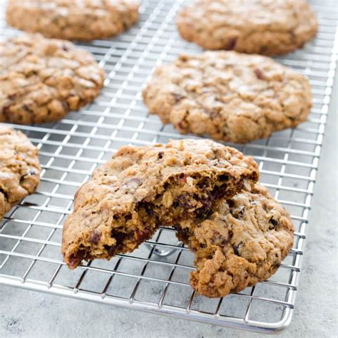 Chocolate Chunk Oatmeal Cookies With Dried Cherries America S Test