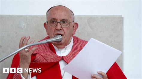 Pope Francis Allegedly Used Derogatory Term For Gay People