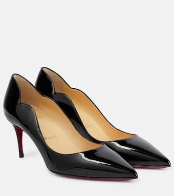 Hot Chick 70 Patent Leather Pumps In Black Christian Louboutin Mytheresa