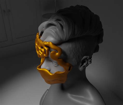 ArtStation - Mortal Kombat X Cosplay Mask - Costume Mask | Resources