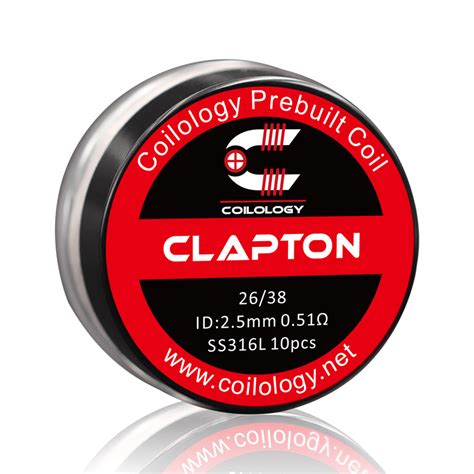 Clapton Prebuilt Coils 10pcs per box – Coilologyofficial