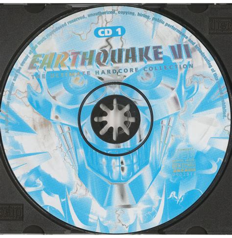 Earthquake The Ultimate Hardcore Collection Series Fonts In Use