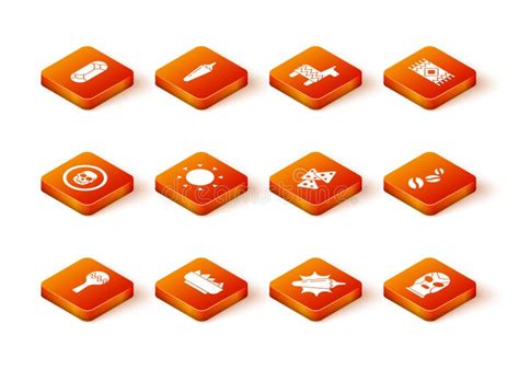 Set Maracas Nachos In Bowl Mexican Skull Coin Sun Hot Chili Pepper Pod Wrestler And Coffee