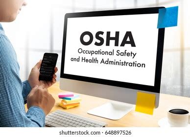 Occupational Safety Health Administration Osha Business Stock Photo ... 