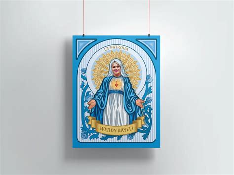 Wendy Guevara La Patrona Poster Printable Bendita Wendy Guevara Las