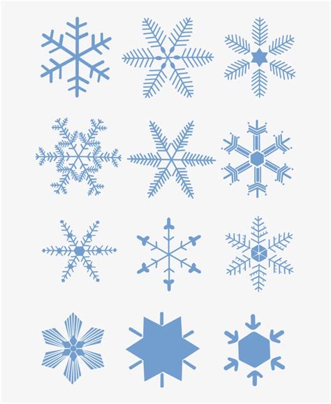 Winter Snowflakes Clipart