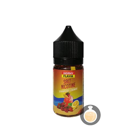 Horny Flava Salt Nicotine Strawberry Lemonade E Juices E Liquids