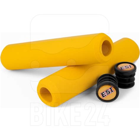 ESI Grips Poignées de Guidon Chunky Yellow BIKE24