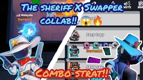 When The Sheriff X Swapper Team Up 🤯🔥 Insane Combo Strat In Super Sus