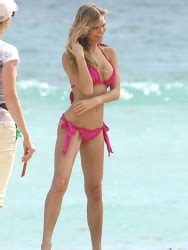 Joy Corrigan Charlotte Mckinney Summer Loves Bikini Shoot In Miami Mq Phun