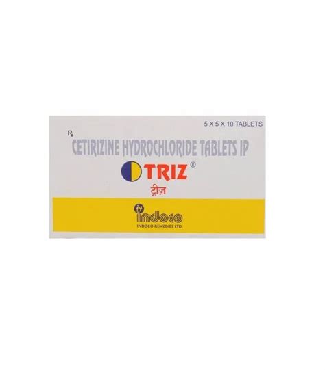 Mg Cetirizine Hydrochloride Tablets Ip At Best Price In Thatipaka