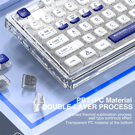 Aula Leobog K Keys Mechanical Keyboard Hot Swap Wireless Bluetooth G Wired Mode