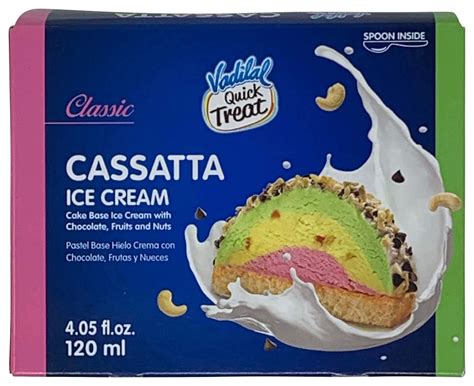 Vadilal Classic Cassatta Ice Cream 120ml Dmart Express