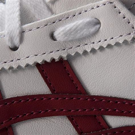 Zapatillas Onitsuka Tiger Mexico D J L White Burgundy Zapatos Es